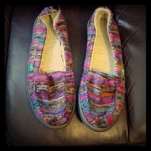 Womens Sanuk Slip-ons